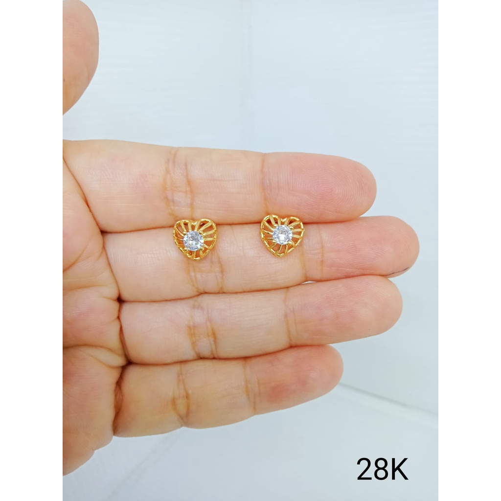 ANTING TUSUK PERHIASAN IMITASI LAPIS EMAS