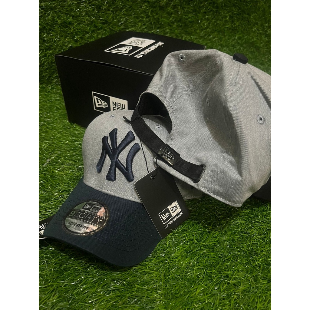 FREE BOX TOPI BASEBALL PREMIUM NY YANKESS TWO TONE