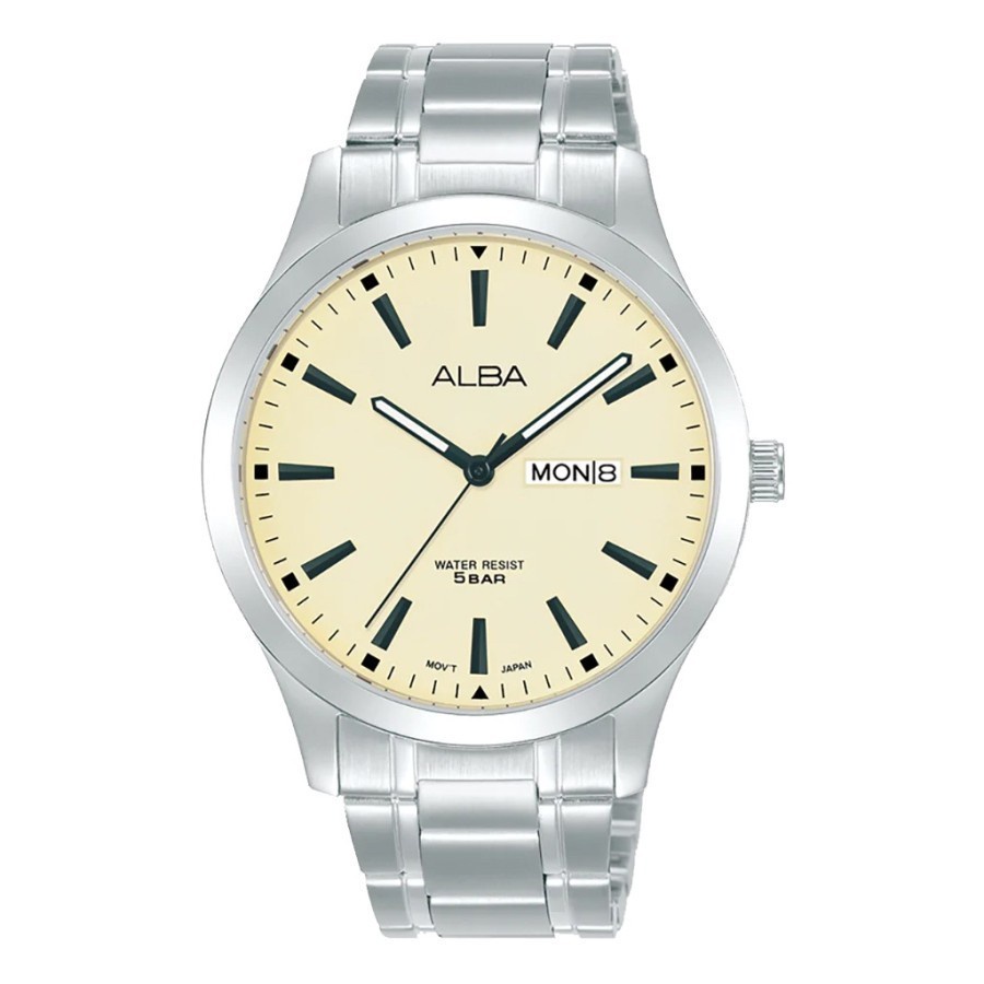 Jam Tangan Alba Pria AJ6161 AJ6161X1 Original Bergaransi Resmi 1 Tahun