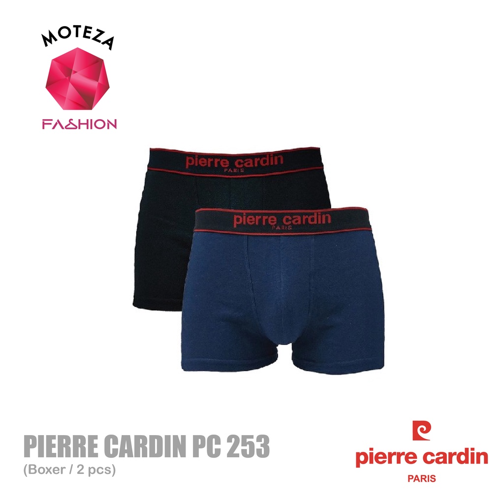 Celana Dalam Underwear Boxer Pria - Pierre Cardin PC 253 / PC253 - Isi 2 pcs