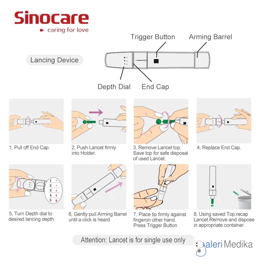 Lancing Device / Pen Lancet General Care