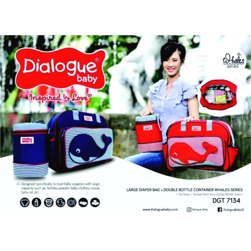 Tas Dialogue Whales Series, Tas Besar Dialogue DGT-7134