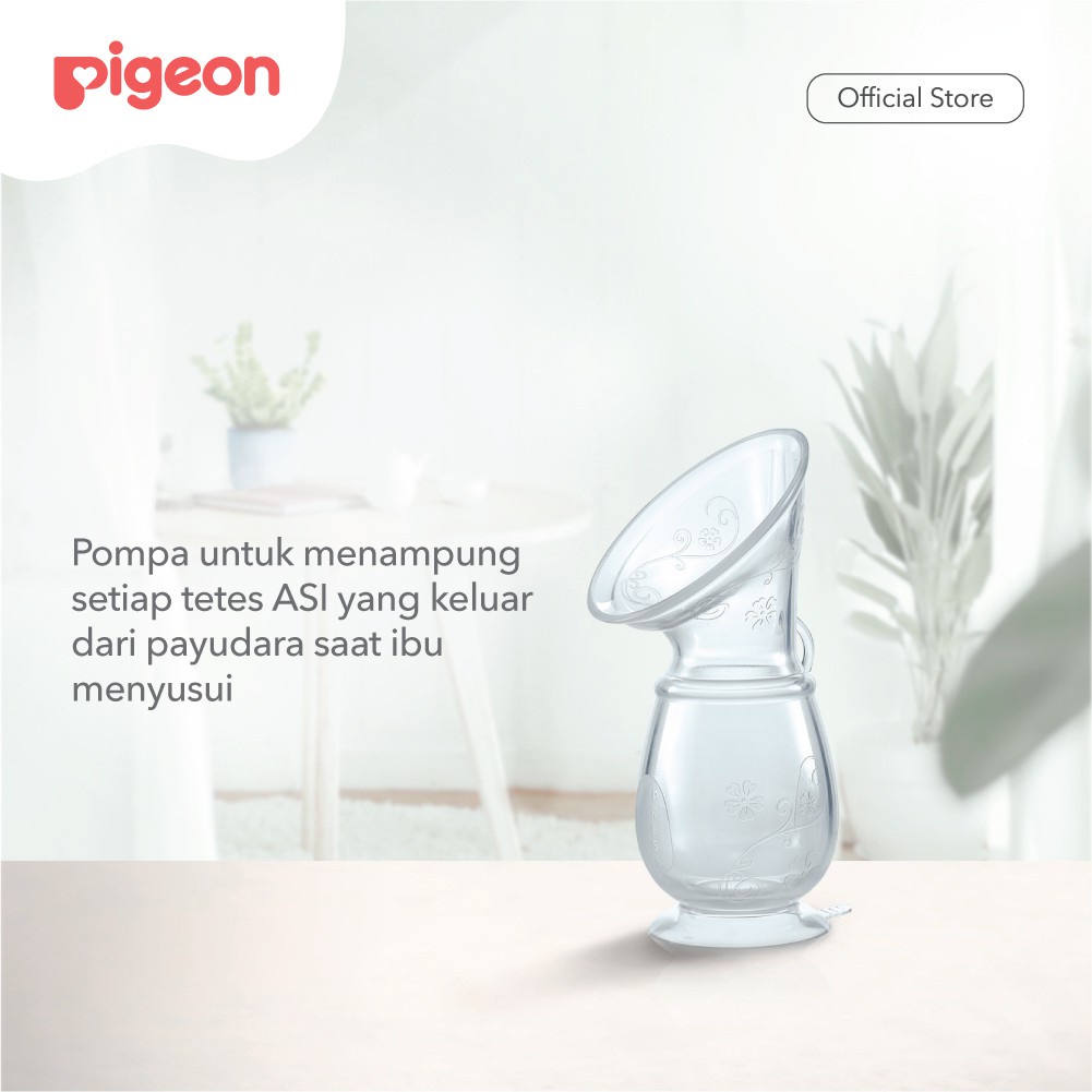 PIGEON MURAH MILK SAVER PUMP / POMPA ASI MANUAL WADAH PENAMPUNG ASI