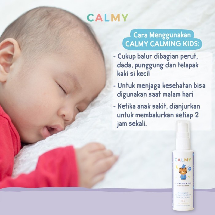 CALMY Calming Kids Membantu Meredakan Demam, dan Batuk Pilek Si Kecil