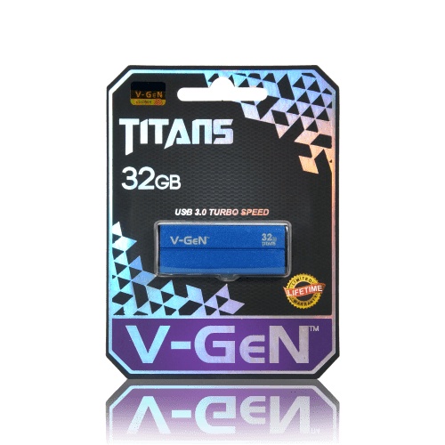 USB FLASHDISK V-GEN TITAN 3.0 Turbo Speed 32GB NEW BARU