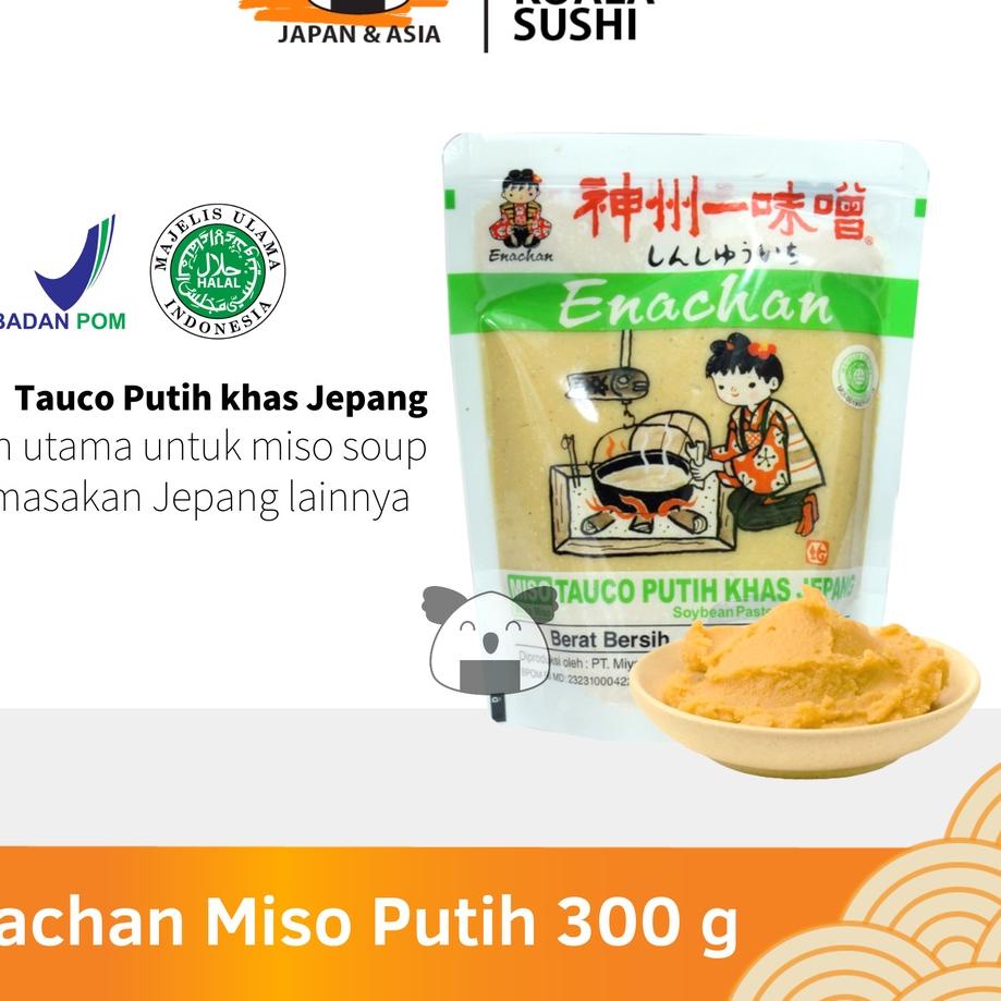 

Produk trendy ENACHAN Pasta Miso Putih 300 g Halal │ Tauco Ala Jepang untuk Sup Miso Soup Ramen Udon