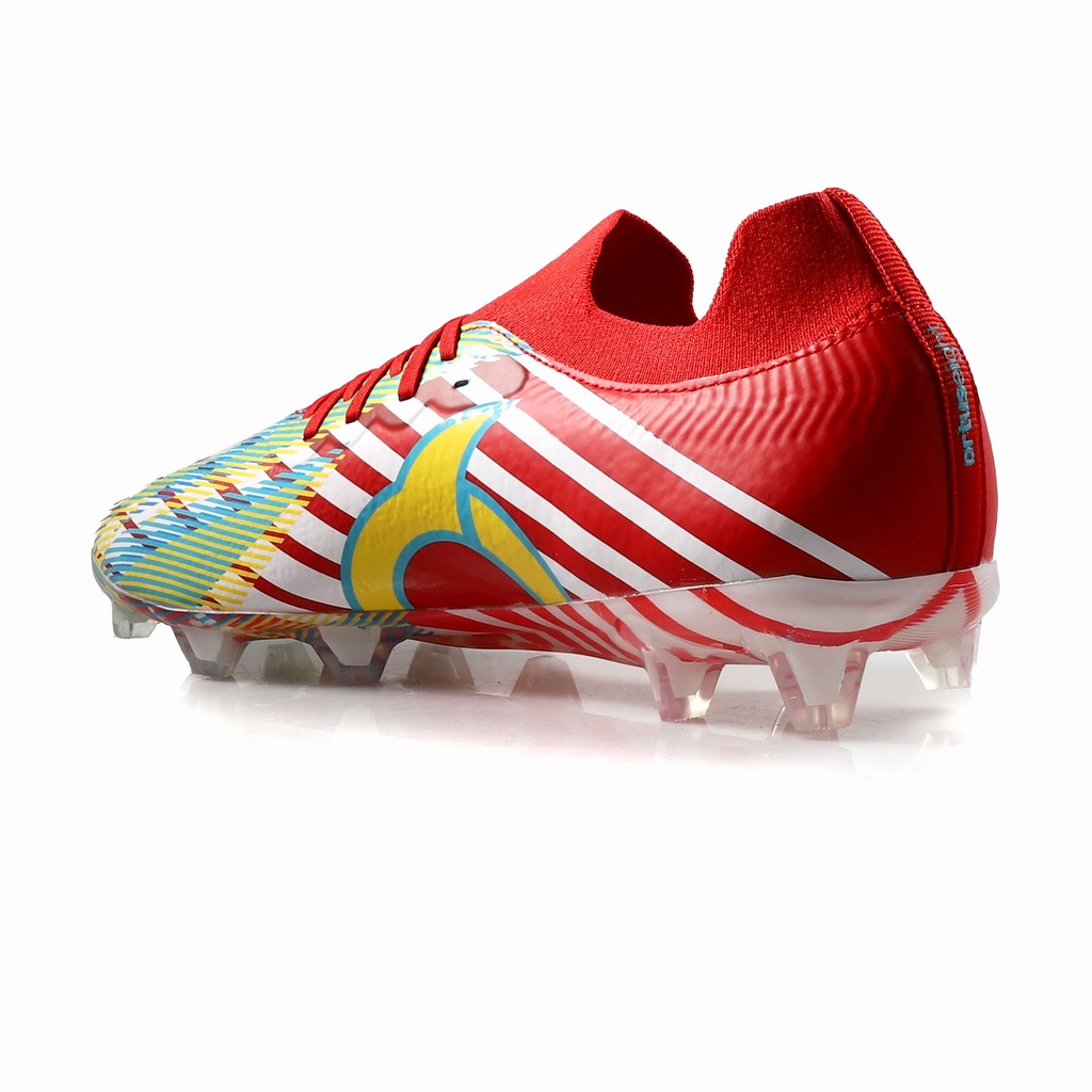 SEPATU BOLA ORTUSEIGHT CATALYST GLITCH FG - ORTRED WHITE