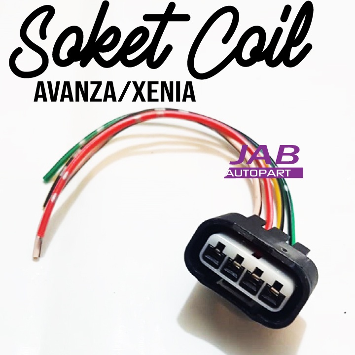 SOCKET COIL - SOKET KOIL MOBIL AVANZA / XENIA / RUSH / TERIOS / INNOVA