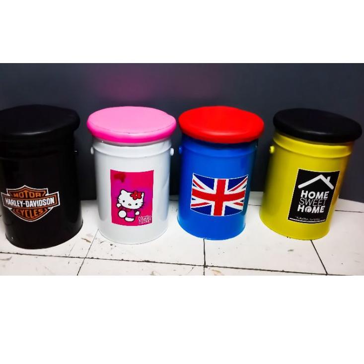 ⅎ KURSI TONG / KURSI KALENG / KURSI DRUM ☃