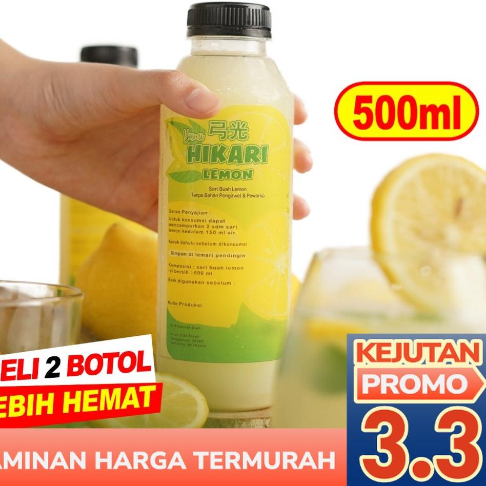 

Terlaku... SARI LEMON HIKARI Halal BPOM 100% Murni Fresh Pure Asli untuk Diet Detoks Jus Pelangsing Vitamin C Sariawan Puasa Ramadhan