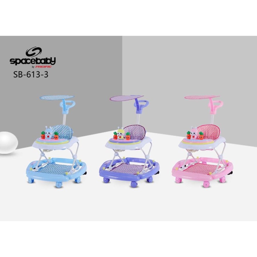 Baby walker spacebaby SB 611-3 612-3 613-3 615-3 618-3 space baby alat belajar jalan anak bayi balita PMB BW 04 06 babywalker SB611-3 SB612-3 SB613-3 SB615-3 SB618-3 BW04 BW06 302 306 309 315 316 505 506 507 509 510 511 512 513 705 707 709