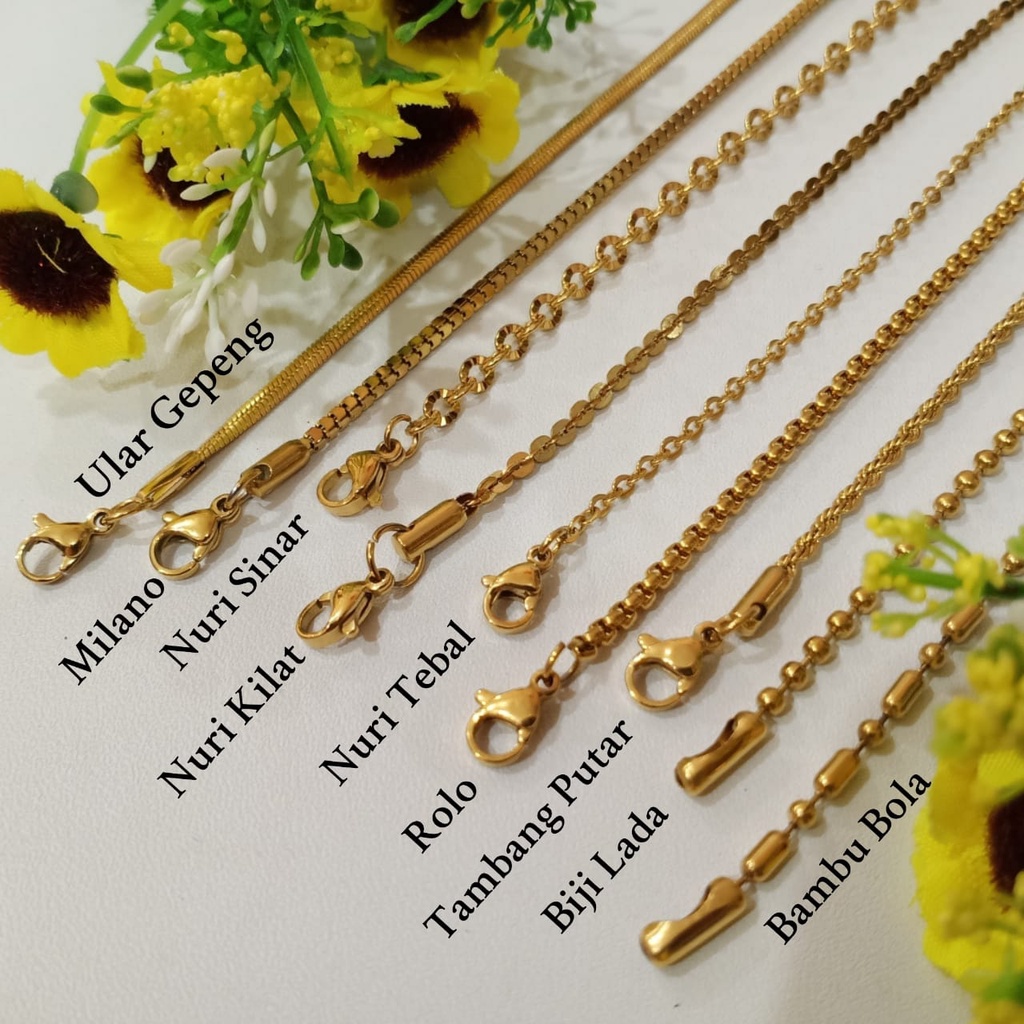 Kalung rantai MCI Gold