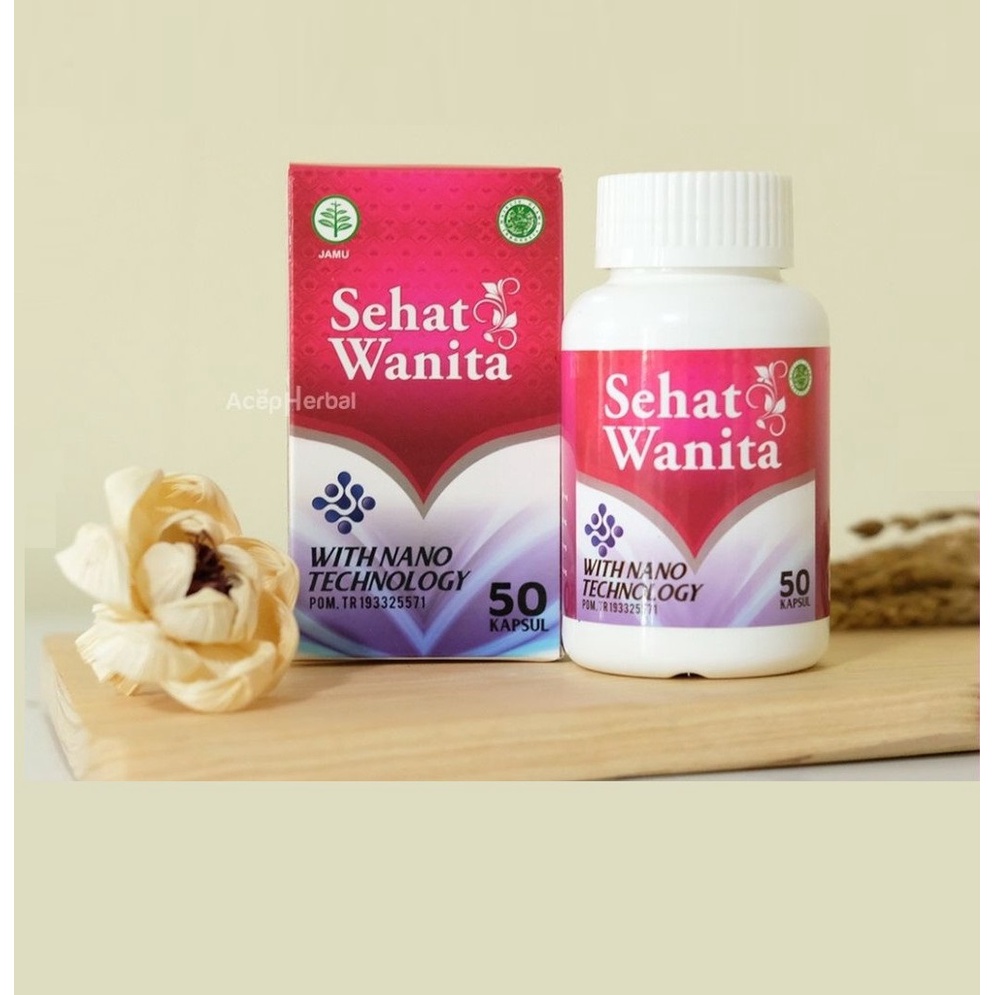 Sehat Wanita Obat Keputihan Pada Wanita Gatal Perih Bau Tak Sedap Herbal 50 Kapsul Original BPOM