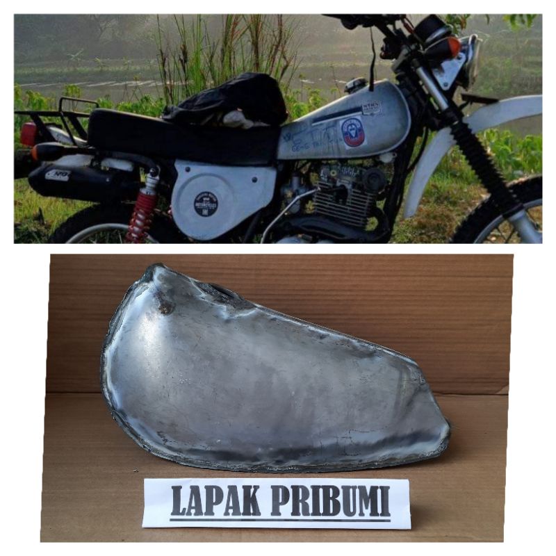 tengki trail dt125 tengki yamaha dt125 tangki custom Dt tengki modofikasi DT125