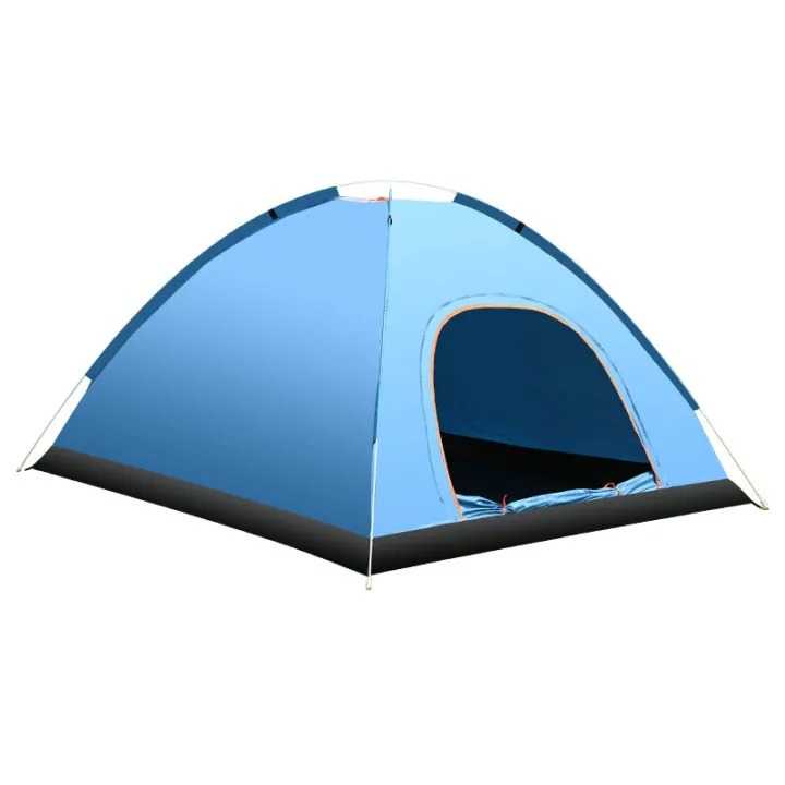 Tenda Camping Lipat Otomatis Quick Open Waterproof Breathable Tenda Anti Sinar UV Multifungsi Berkualitas