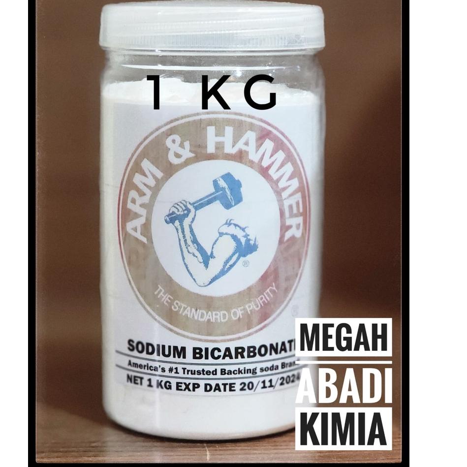 

Best Product HAMMER USA Soda kue / Sodium Bicarbonate / Baking Soda / food grade / 1 Kg