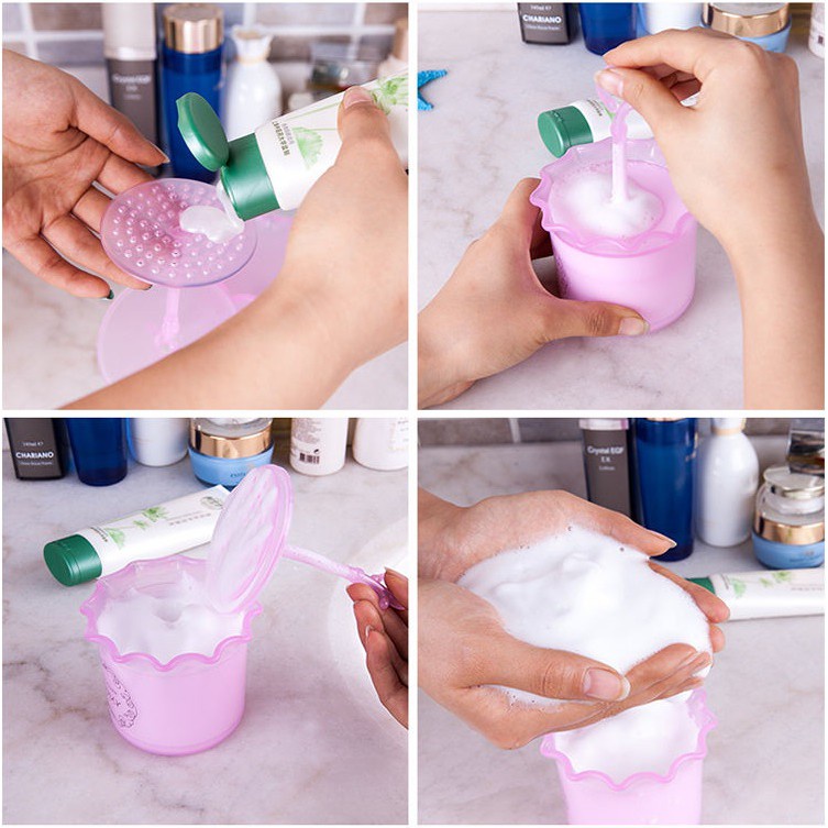 FYGALERY HL0068 Alat Pembuat Busa Shampoo / Sabun Botol Travel Pembersih Wajah Foam Maker Murah