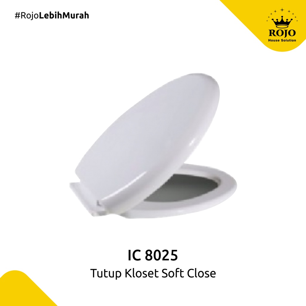 Tutup Kloset Icepol IC 8025 Soft Closing