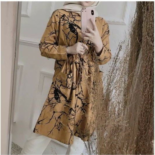 Kemeja Tunik promo terbaru muslim terlalir mustrad Y3N7 Formal Best Seller Produk Spesial Wanita Bas
