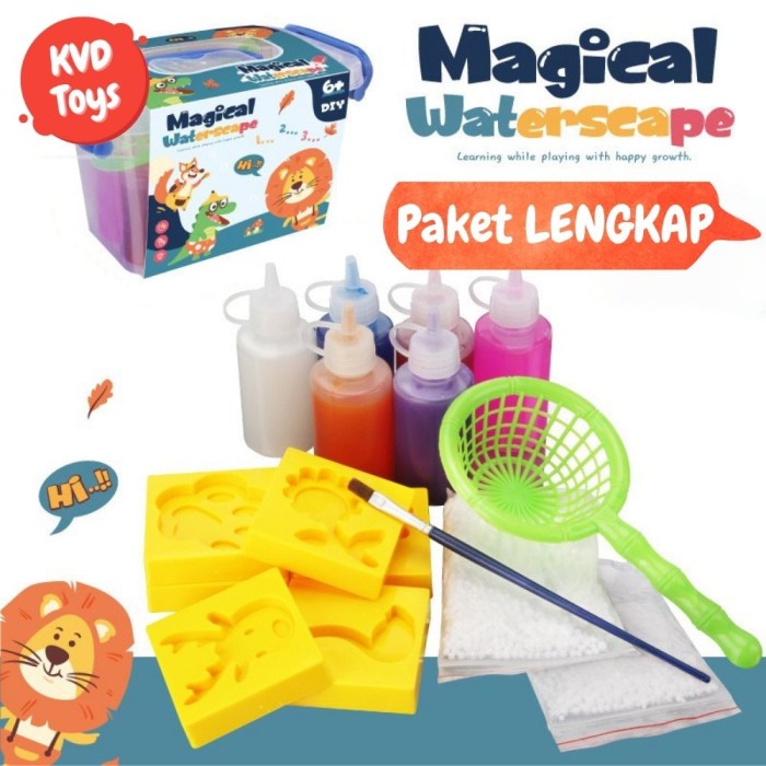 Terlaris Jelly Ajaib Mainan Mainan Edukasi Magic Water Jelly Ajaib Toy Magical