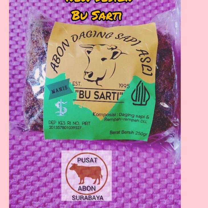 

✺ Abon Sapi BU SARTI 250gr ✾