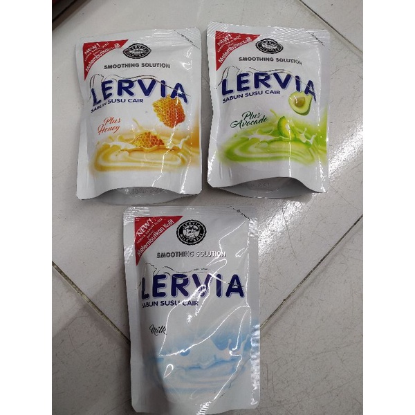 LERVIA SABUN MANDI SUSU 400ML