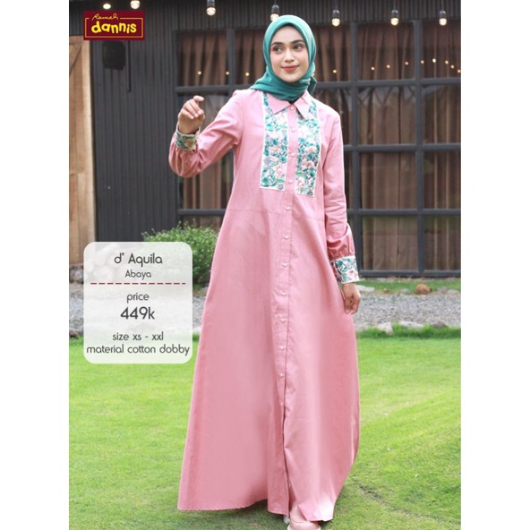 Sale dannis 30% / abaya M L / abaya d'aquila / abaya dannis terbaru / baju muslim wanita dewasa / da