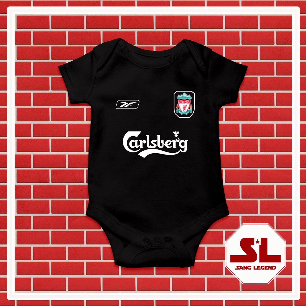 BAJU BABY BAYI JUMPER ROMPER BOLA LIVERPOOL RETRO 005