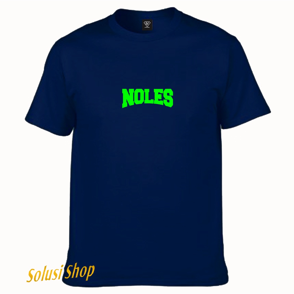 solusi shop - kaos Lengan Pendek Noles Stabilo - Distro Premium