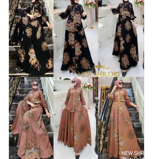 [KODE 74Z] ready  set kulot motif batik 100% ORI SHR