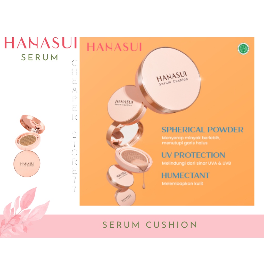 HANASUI -  CUSHION 15gr - SERUM CUSHION - 10 VARIANCE SHADE