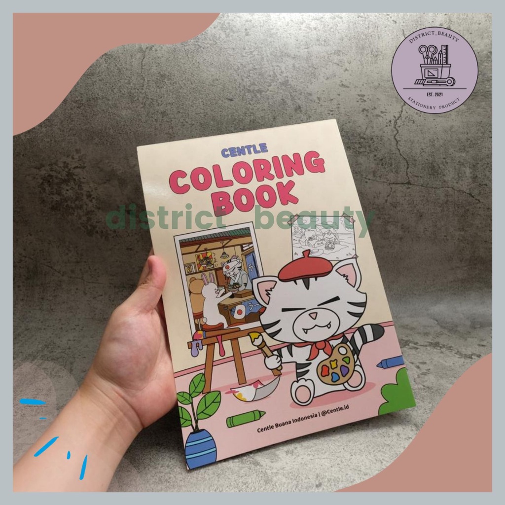

BUKU GAMBAR UKURAN A4 CENTLE.ID ISI 25 LEMBAR BUKU MEWARNAI LUCU