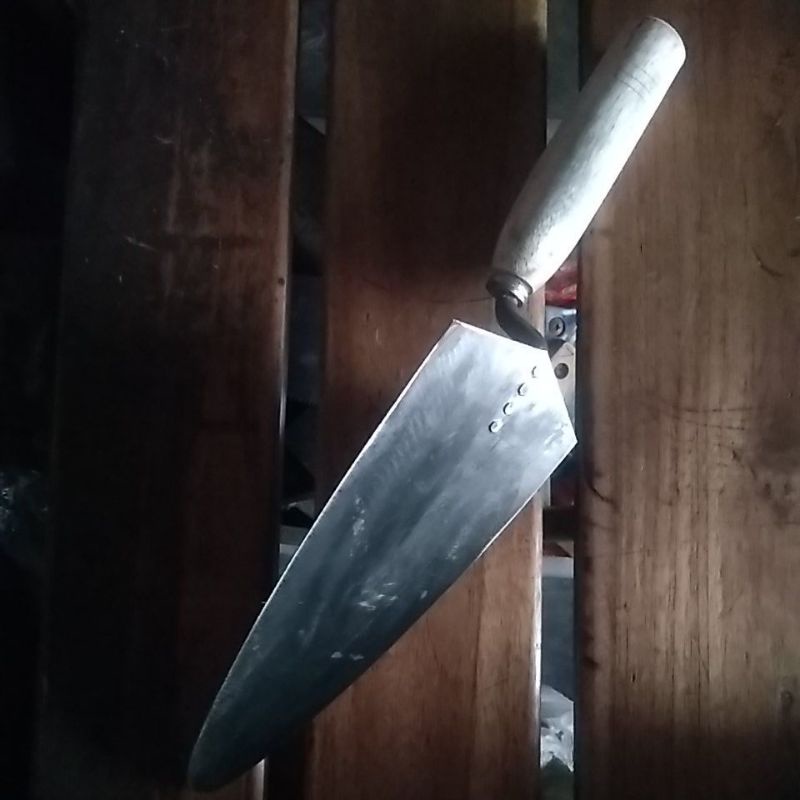 Sendok/Cetok/Cungkir paku 4 Semen Baja Asli ± 25cm