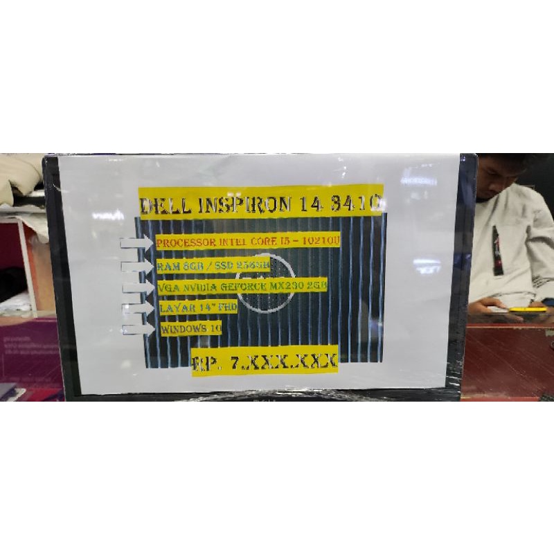 DELL INSPIRON 14 3410 i5 - 10210U 8GB SSD 256GB MX230 2GB