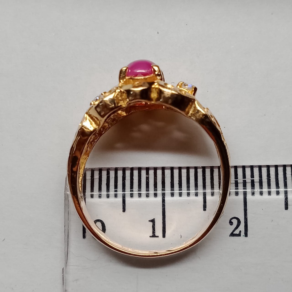 Cincin Emas 17K - 4.35 Gr Kadar 750 - 4350