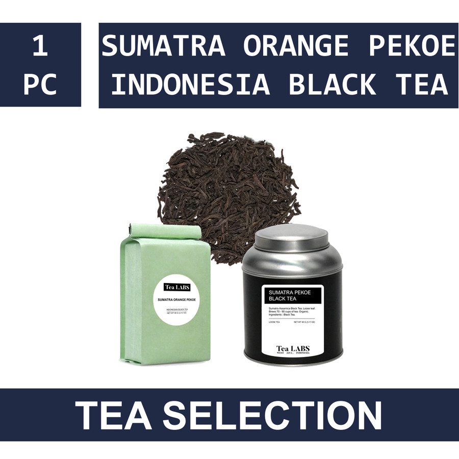 

Tea LABS Selection - Sumatra Orange Pekoe Indonesian Black Tea