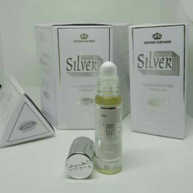 (COD )NEW_PRODUCT Parfum DOBHA roll on 6mlAroma SILVER