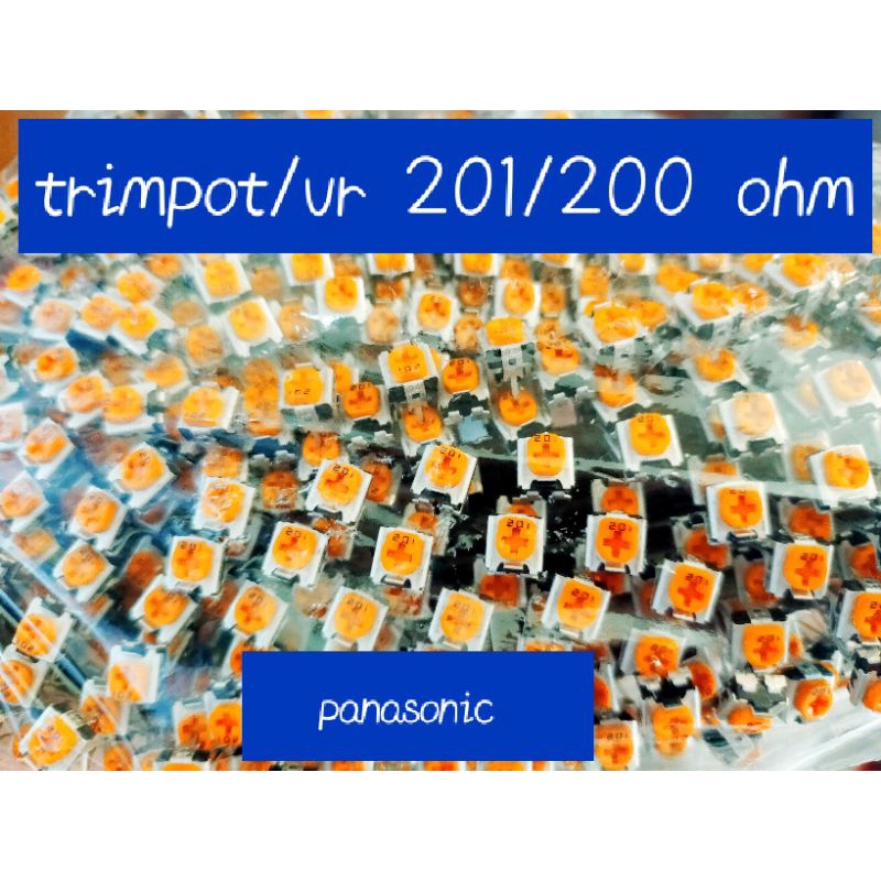 trimpot 200 ohm vr 201 panasonic