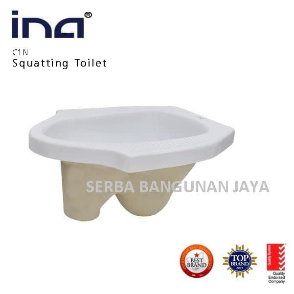 Best Seller Ina C1N Squatting Toilet / Kloset Jongkok