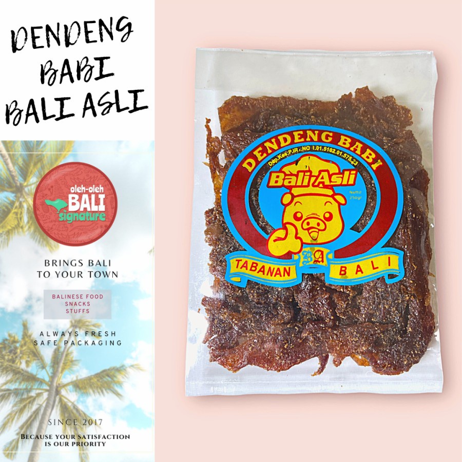 

Dendeng Babi Bali Asli 250gr (FRESH)