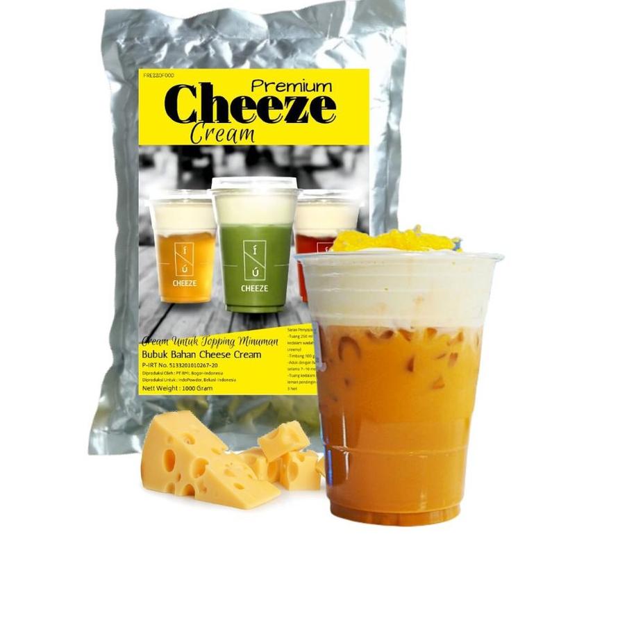 

◄ PREMIUM Cheese cream 1Kg / Cheese tea cream 1Kg / Cream cheese / Cheese foam / Cheese tea foam ✫