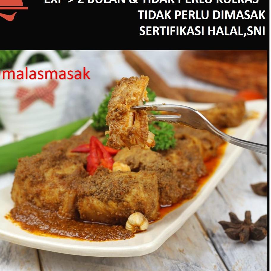 

✽ Rendang/Balado Ikan Tuna Restu Mande ♨