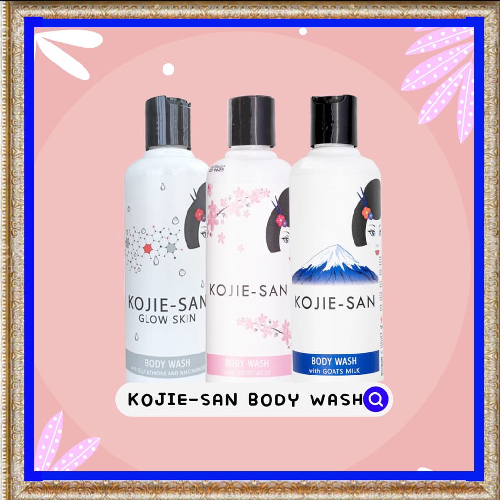 Kojie San Body Wash 250ml BPOM - Sabun Mandi Cair Kojie-San