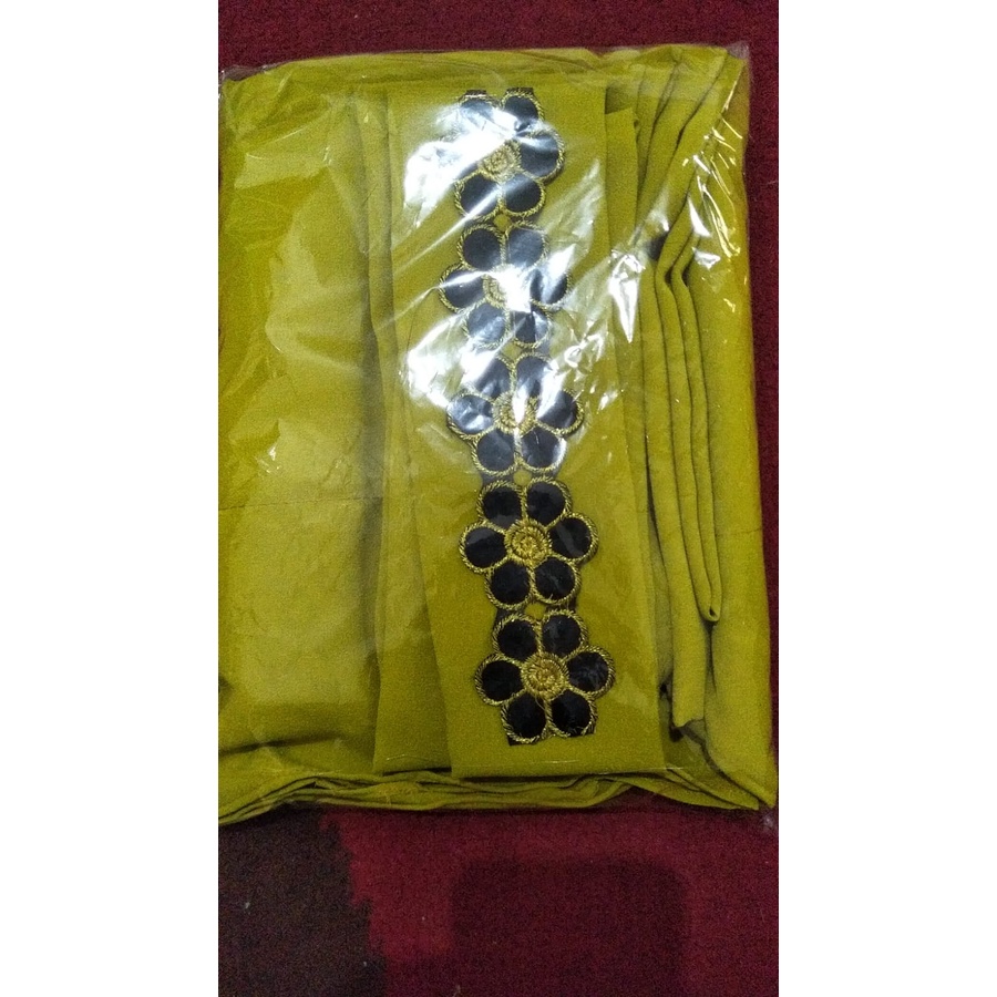OUTER KAFTAN KONDANGAN - KAFTAN MODERN - OUTER KAFTAN SHABRINA-LIME