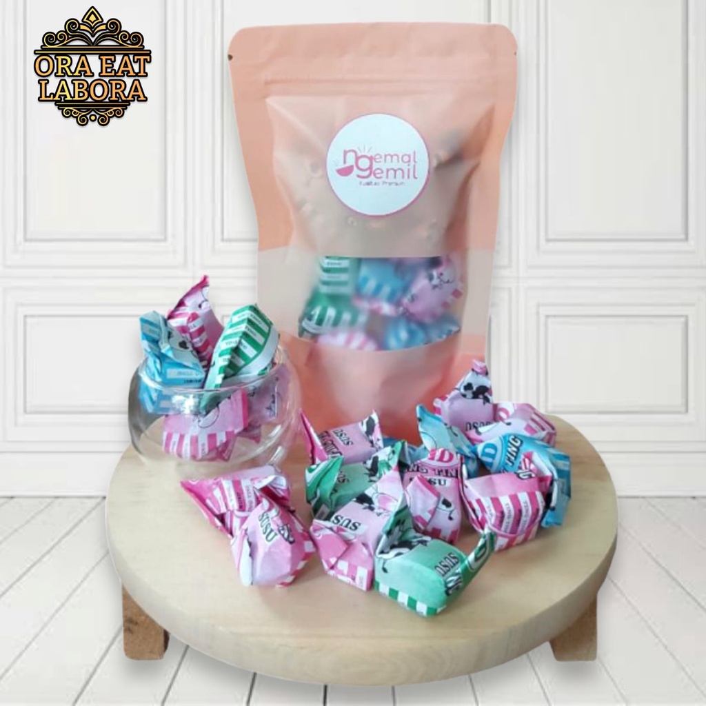

Permen Ting Ting Karemel Susu Homemade Kualitas Premium - Ora Eat Labora