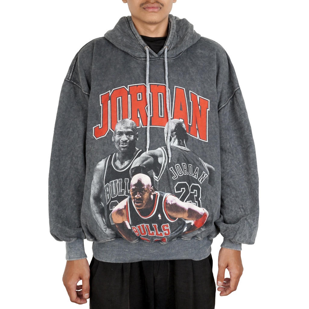 Toxic1805 Vintage Michael Jordan Vol 2 Washing Hoodie Sweatshirt