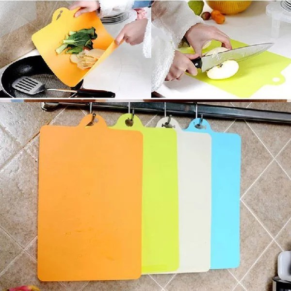 PROMO Talenan Plastik Lentur CB-03 Alas Potong Telenan warna plastik Chopping Cutting Board multifungsi-TERMURAH