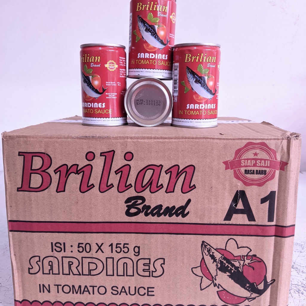 

Sarden Brilian 155 gram