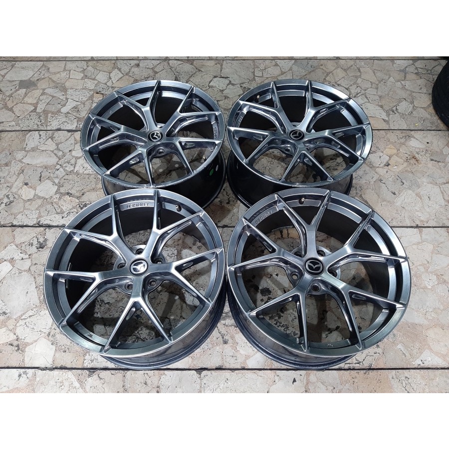 VELG MOBIL RACING WURZBURG RING 19 LEBAR 8,5 LUBANG BAUT PCD 5x114