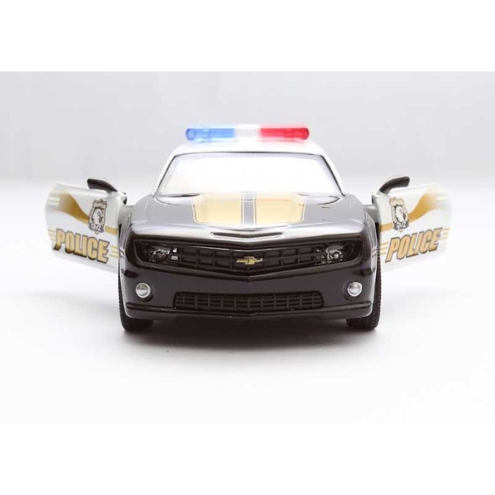 RMZ CITY DIECAST CHEVROLET CAMARO POLICE CAR 5 INCH FREEWHEEL 5495589 TERBARU